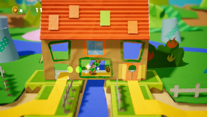 yoshi's crafted world two player