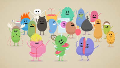 dumb ways to die characters red button