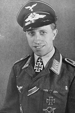 <span class="mw-page-title-main">Rudolf Frank</span> German fighter ace and Knights Cross recipient