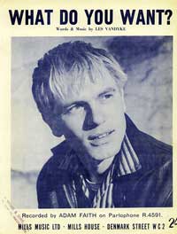 What Do You Want? (Adam Faith song) 1959 single by Adam Faith