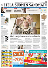 File:Etelä-Suomen Sanomat Front Page.jpg