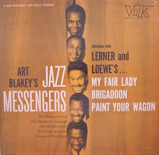 <i>Selections from Lerner and Loewes...</i> 1957 studio album by Art Blakey and The Jazz Messengers