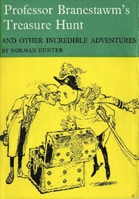 Professor Branestawm's Treasure Hunt, the second book in the series, shown here in its 1966 edition with jacket drawing by George Adamson BranestawmTHtn.jpg