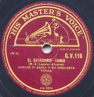 <span class="mw-page-title-main">G.V. Series</span> Series of historical Afro-Cuban gramophone records