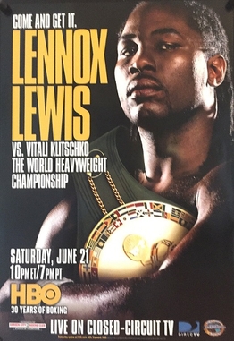 <span class="mw-page-title-main">Lennox Lewis vs. Vitali Klitschko</span> Boxing competition in 2003