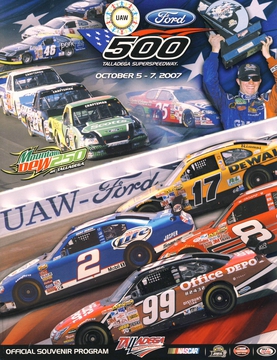 <span class="mw-page-title-main">2007 UAW-Ford 500</span> 30th race of 2007 NASCAR Nextel Cup series