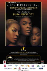 <span class="mw-page-title-main">Destiny Fulfilled... and Lovin' It</span> 2005 concert tour by Destinys Child