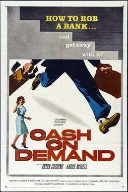 <i>Cash on Demand</i> 1961 film by Quentin Lawrence