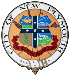 Crest of the City of New Plymouth, Taranaki.png