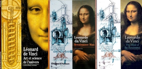 File:French, UK and US editions of Leonardo da Vinci - arte e scienza dell'universo.jpg