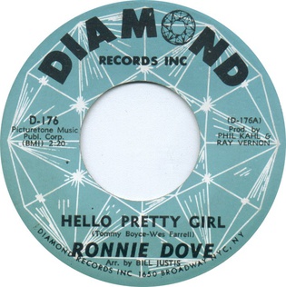 <span class="mw-page-title-main">Hello Pretty Girl</span> 1964 single by Ronnie Dove