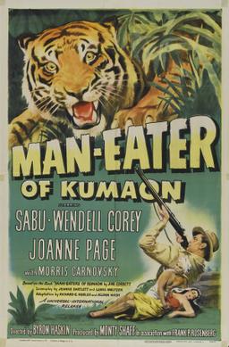 <i>Man-Eater of Kumaon</i> 1948 American adventure film by Byron Haskin
