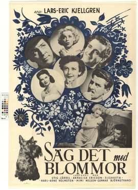 <i>Say It with Flowers</i> (1952 film) 1952 Swedish comedy film