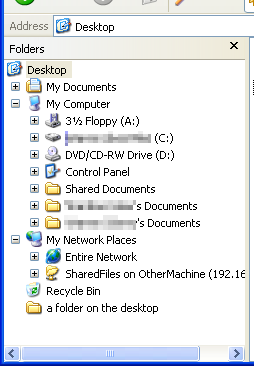 xp recycle bin folder