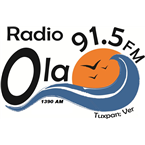 Logo as Radio Ola, used until 2020 XETL radioola915-1390 logo.png