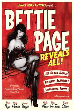 <i>Bettie Page Reveals All</i> 2013 documentary film directed by Mark Mori