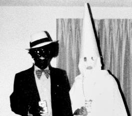 File:Ralph Northam yearbook page with Klan robe and blackface.png