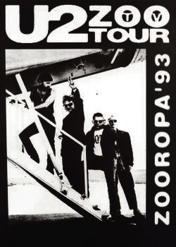 <span class="mw-page-title-main">Zoo TV Tour</span> 1992–1993 concert tour by U2