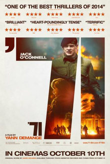 <i>71</i> (film) 2014 British film by Yann Demange