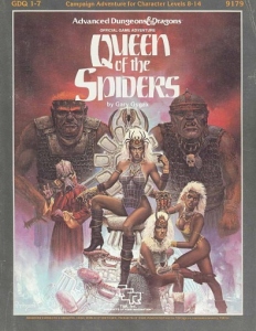 <i>Queen of the Spiders</i> Dungeons & Dragons adventure module