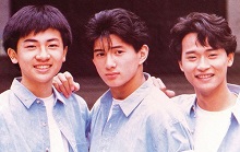 L - R: Alec Su, Nicky Wu und Julian Chen