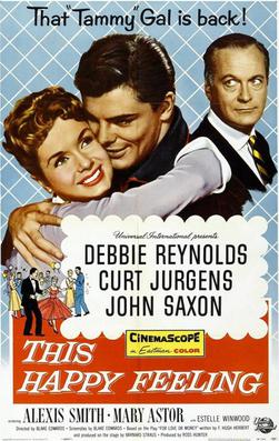 <i>This Happy Feeling</i> 1958 film by Blake Edwards