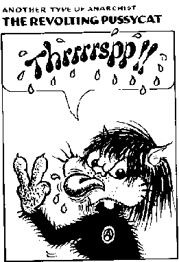 <i>Wildcat</i> (comic strip) Anarchist comic strip by Donald Rooum