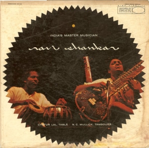 <i>Indias Master Musician</i> 1959 studio album by Ravi Shankar