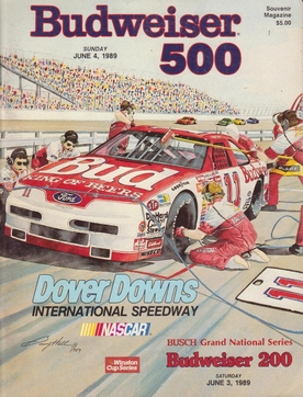 <span class="mw-page-title-main">1989 Budweiser 500</span> 11th race of the 1989 NASCAR Winston Cup Series