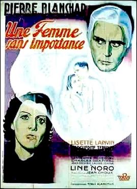 <i>A Woman of No Importance</i> (1937 film) 1937 French film