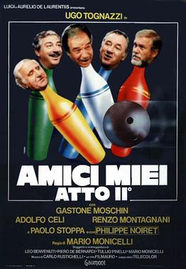 <i>All My Friends Part 2</i> 1982 Italian film by Mario Monicelli