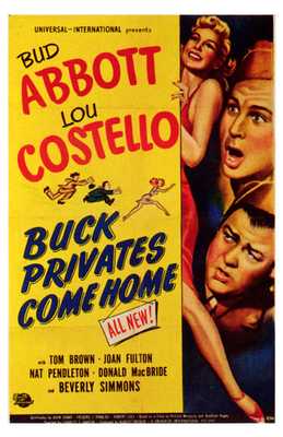 <i>Buck Privates Come Home</i> 1947 film by Charles Barton