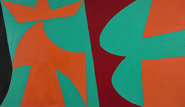 Untitled, 1952, by Lorser Feitelson