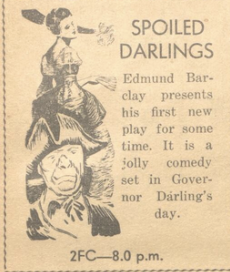 <i>Spoiled Darlings</i> Australian romantic comedy radio play