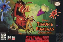 <i>Timon & Pumbaas Jungle Games</i> 1995 video game