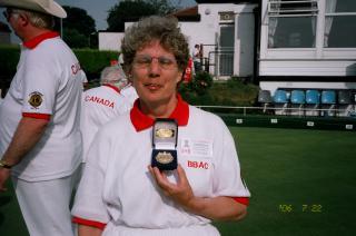 Vivian Berkeley Canadian bowls player