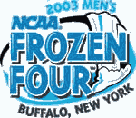 2003
Frozen Four-emblemo