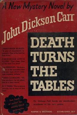 <i>Death Turns the Tables</i> 1941 novel by John Dickson Carr