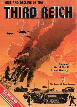 <i>Rise and Decline of the Third Reich</i> 1974 grand strategy wargame set during World War II