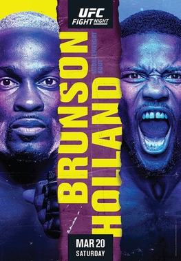 <span class="mw-page-title-main">UFC on ESPN: Brunson vs. Holland</span> 2021 mixed martial arts event