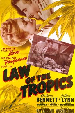 <i>Law of the Tropics</i> 1941 film by Ray Enright