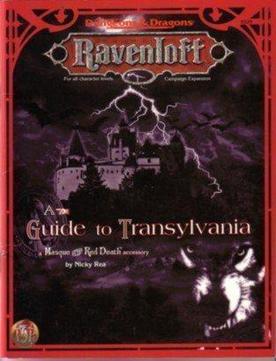 <i>A Guide to Transylvania</i> Tabletop role-playing game supplement