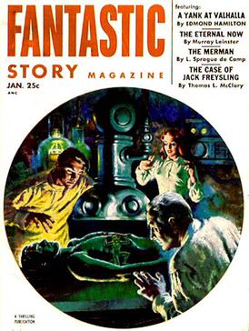 Earle K. Bergey's cover for the January 1953 issue of Fantastic Story Magazine Fantasticstory5301.jpg
