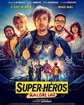 <i>Super-héros malgré lui</i> French crime comedy film