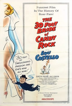 <i>The 30 Foot Bride of Candy Rock</i> 1959 film