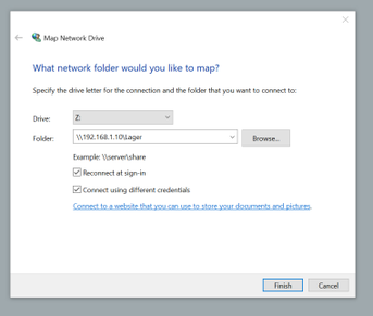 windows 7 - Create and map drive based on login - Server Fault