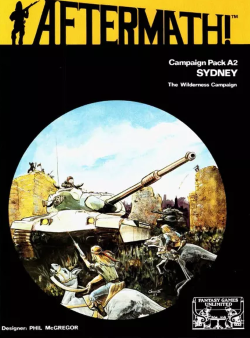 Cover art by Bob Charrette, 1984 Cover of Sydney Campaign pack for Aftermath.png