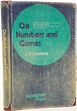 <i>On Numbers and Games</i> 1976 mathematics book by John Conway