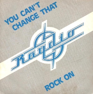 <span class="mw-page-title-main">You Can't Change That</span> 1979 single by Raydio