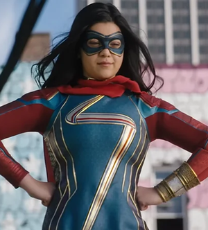 <span class="mw-page-title-main">Kamala Khan (Marvel Cinematic Universe)</span> Character in the Marvel Cinematic Universe